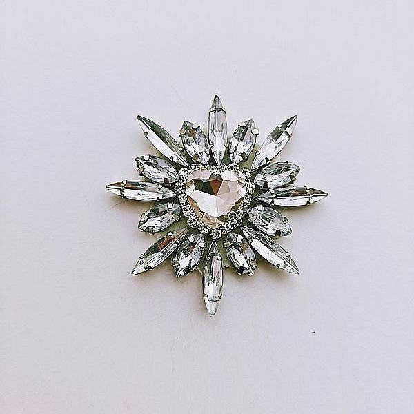 Corazón Radiante Blanco