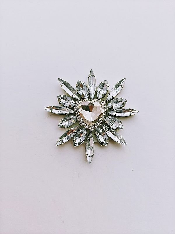 Corazón Radiante Blanco